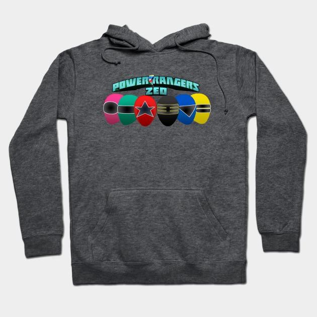 Zeo Rangers Hoodie by Glide ArtZ